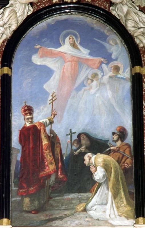 Assunzione di Maria - Basilica di Santa Maria Assunta Interno Coro, Gandino 1
